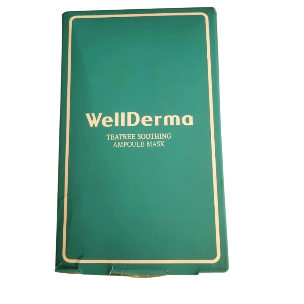 WellDerma Teatree Soothing Ampoule Mask 10 Pack